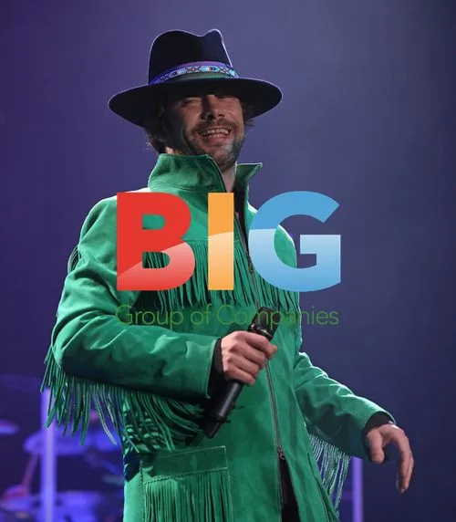 Jason "Jay" Kay of Jamiroquai Performs in Paris