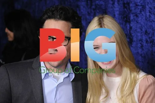 JJ Abrams and Elle Fanning at 'Super 8' Screening