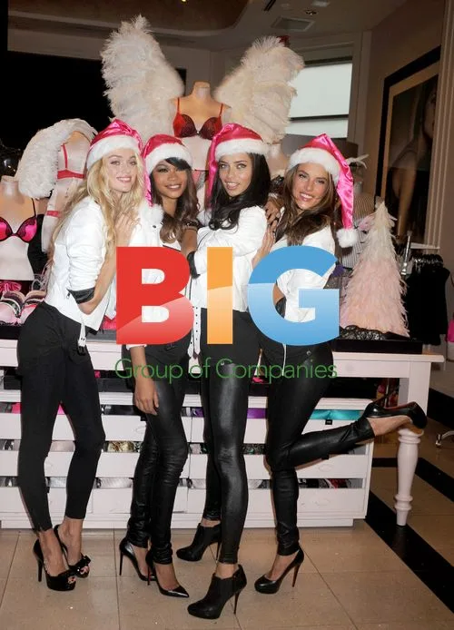 Victoria's Secret Angels Attend Holiday Gift Pick Event