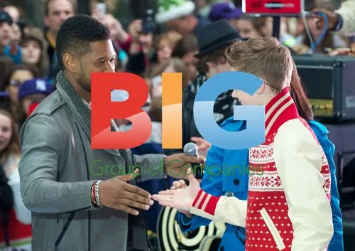 Justin Bieber Performs with Usher on 'The Today Show'