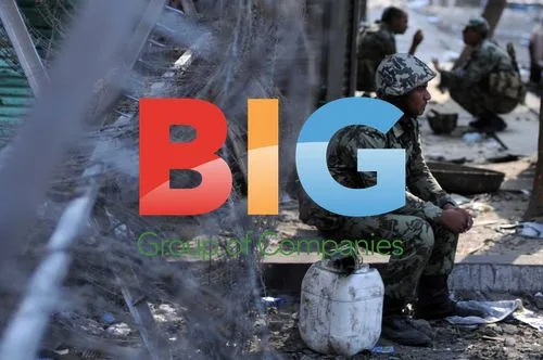 Egyptian Soldier on Tahrir Square