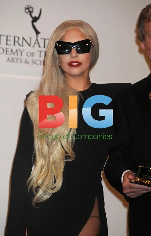 Lady Gaga at 39th International Emmy Awards