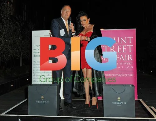 Nancy Dell'Olio Switches on Christmas Lights