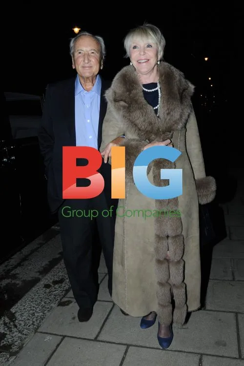 Celebrities at restaurant opening in London