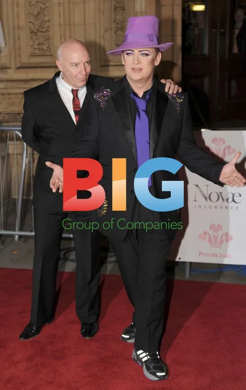 Midge Ure and Boy George at Prince's Trust Gala