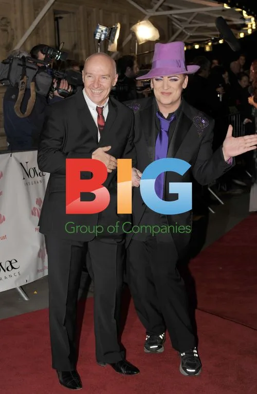 Midge Ure and Boy George at Prince's Trust Rock Gala 2011