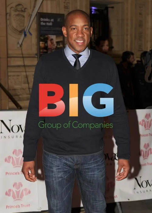 Dion Dublin at Prince's Trust Rock Gala 2011