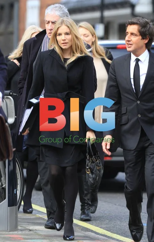 Sienna Miller Arrives at Leveson Inquiry