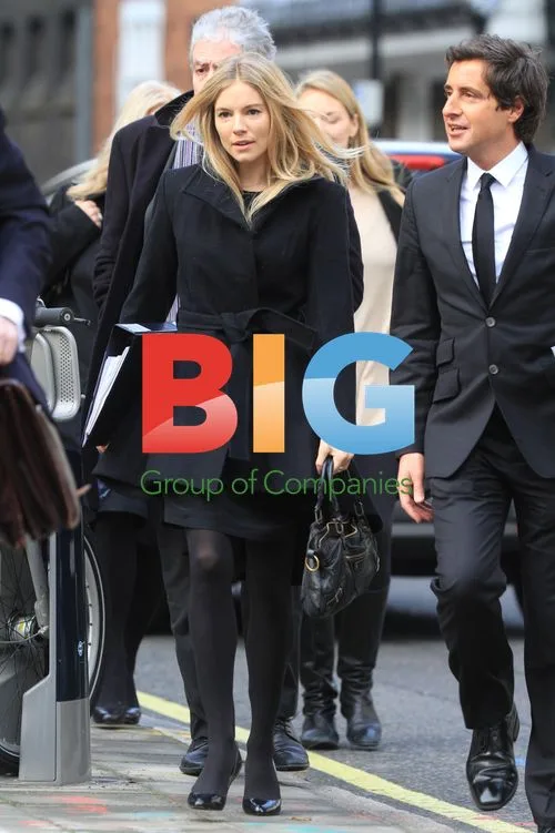 Sienna Miller Arriving at Leveson Inquiry