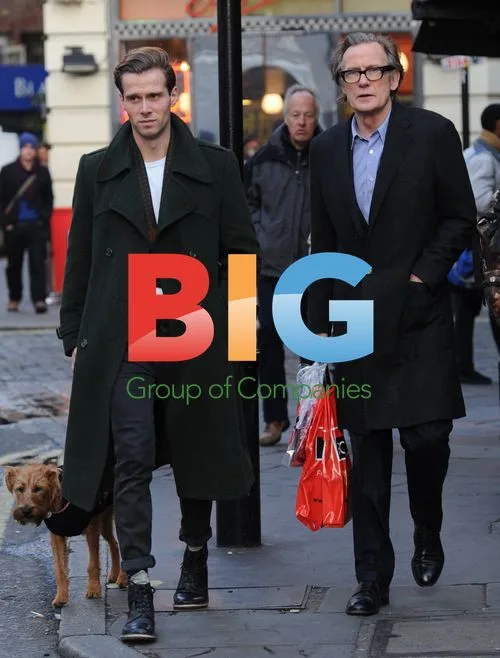 Bill Nighy Shopping in Soho