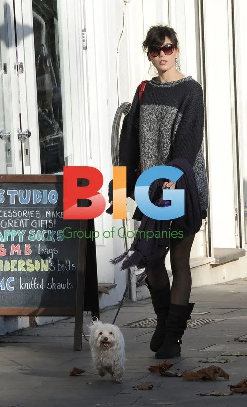 Daisy Lowe out in London