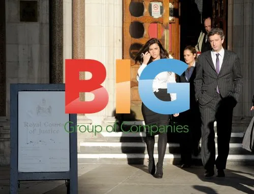 Imogen Thomas at High Court