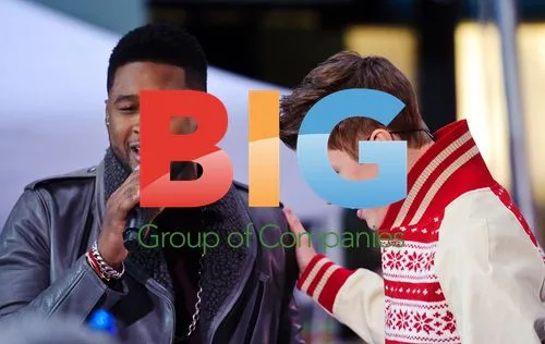 Usher and Justin Bieber on Today Show