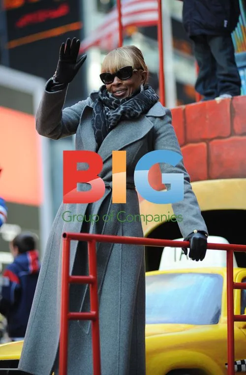 Mary J. Blige at Macy's Thanksgiving Day Parade