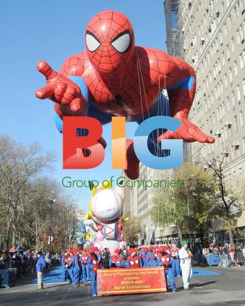 Spiderman at Thanksgiving Parade