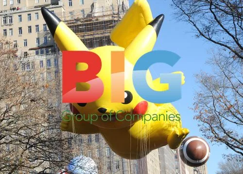 Pikachu at Thanksgiving Day Parade