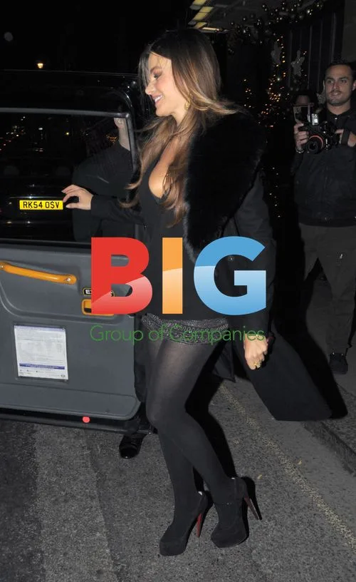 Sofia Vergara leaves Claridges in London