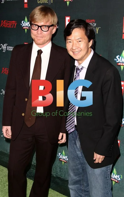 Ken Jeong and Mike O'Connell at Variety's Power of Comedy