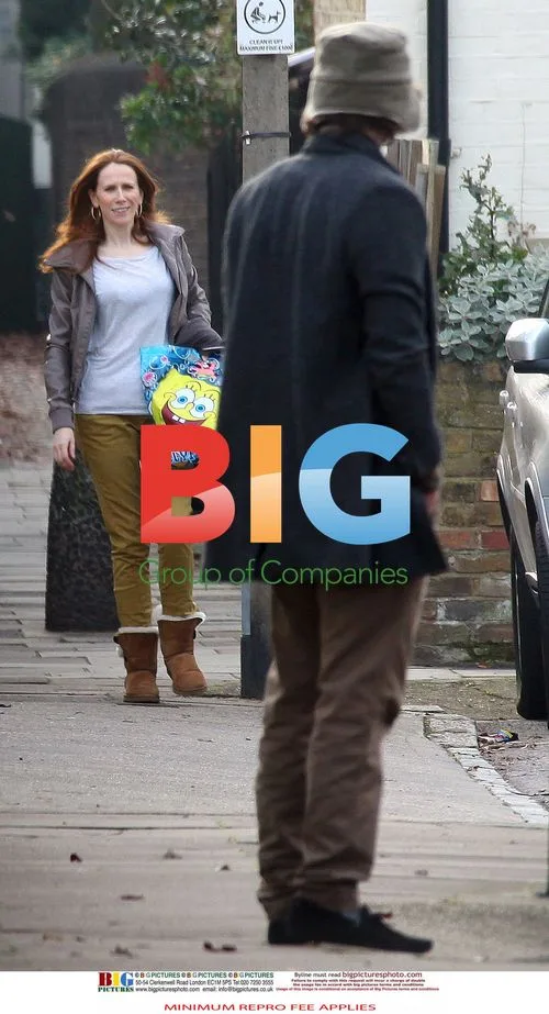 Jason Orange and Catherine Tate in London