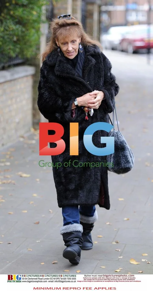 Anita Dobson Spotted Leaving Home
