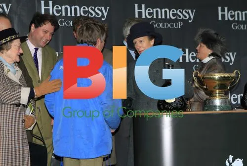 Jockey Celebrates Hennessy Cup Victory