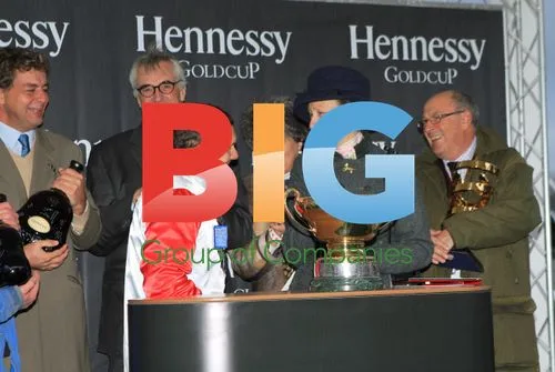 Jockey Celebrates Hennessy Cup Win