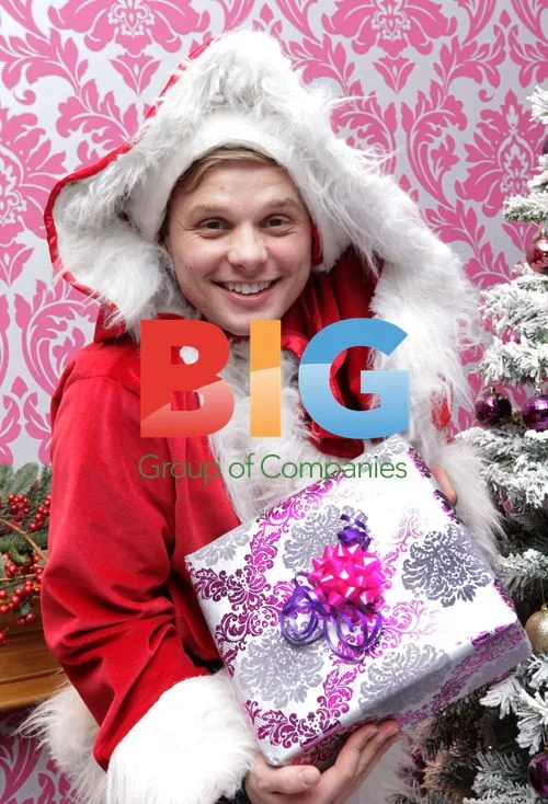 Jeff Brazier as 'Celebrity Santa' for Argos