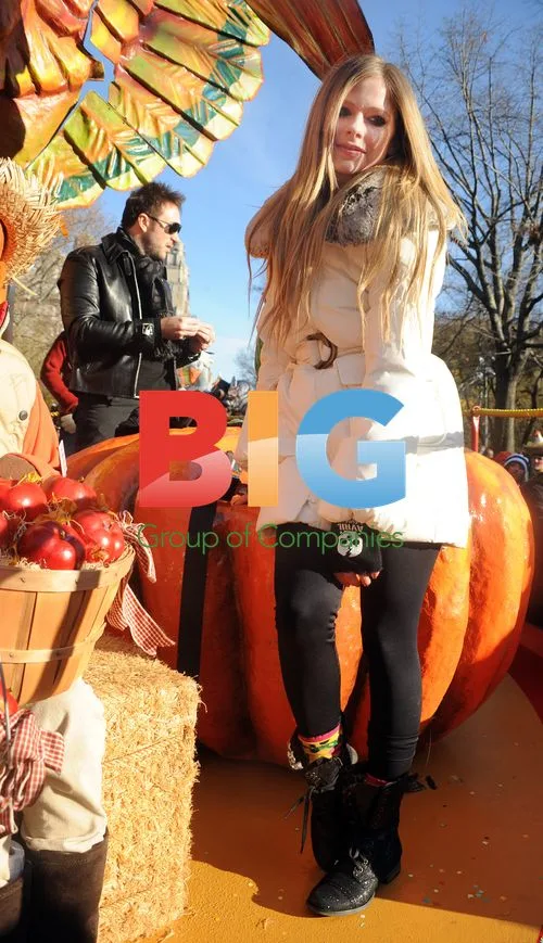 Avril Lavigne at Macy's Thanksgiving Parade 2011