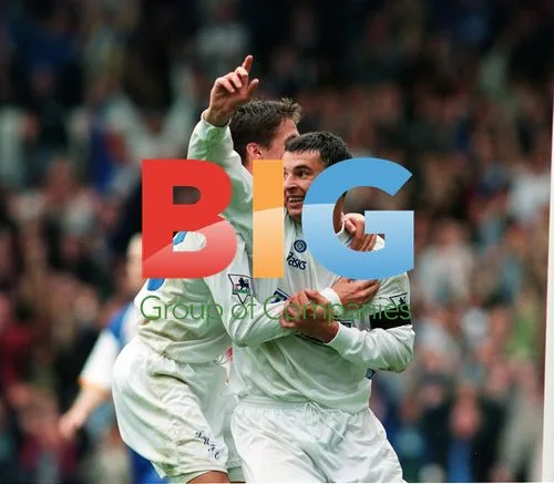 Gary Speed scores for Leeds in 1996