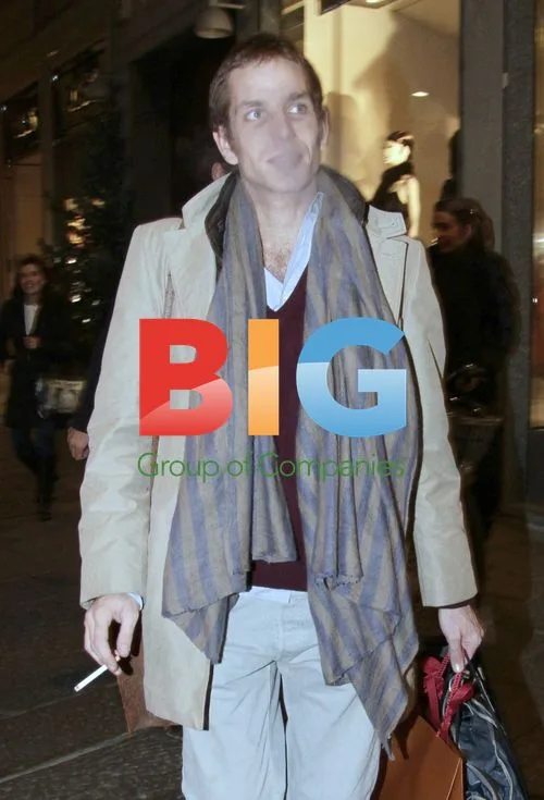 Andrea Casiraghi Shopping in Milan