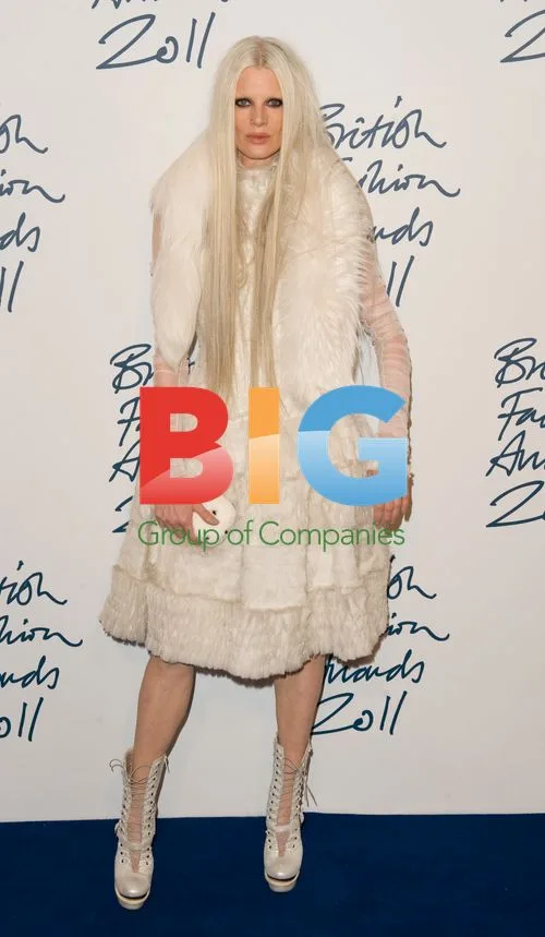 Kristen McMenamy at British Fashion Awards 2011