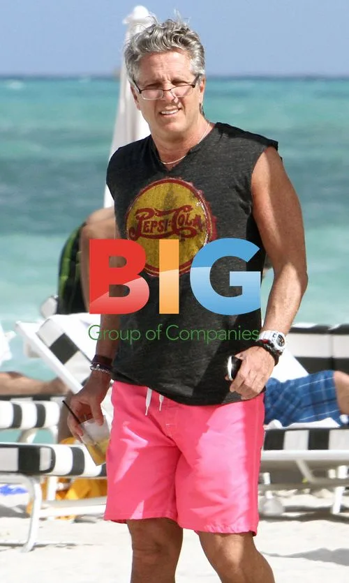 Donny Deutsch Enjoying Beach Vacation