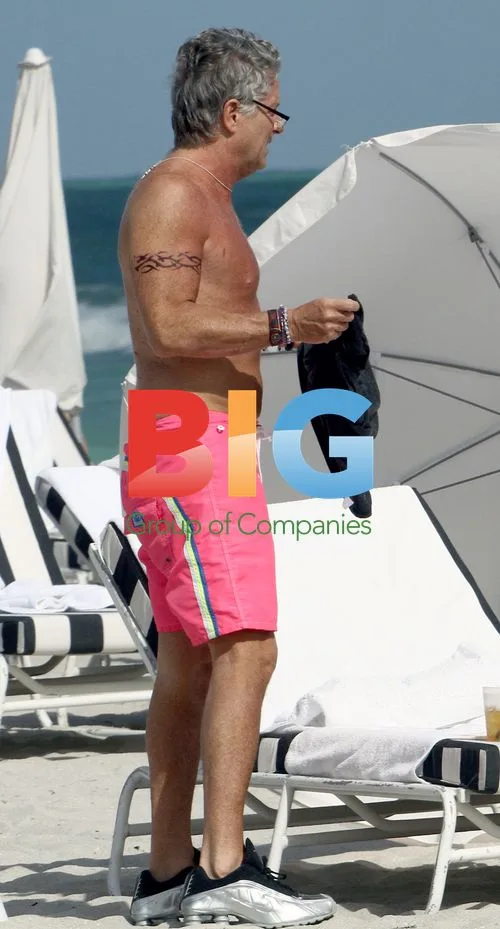 Donny Deutsch at the Beach in Miami