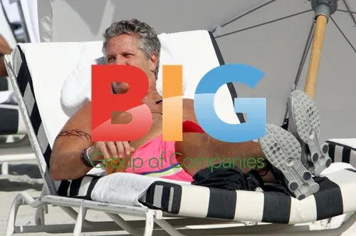 Donny Deutsch on Beach in Miami