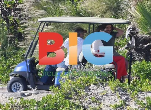 George Clooney, Stacey Keibler, and Alex Rodriguez in Mexico