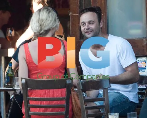 Gyton Grantley enjoys beer in Bondi