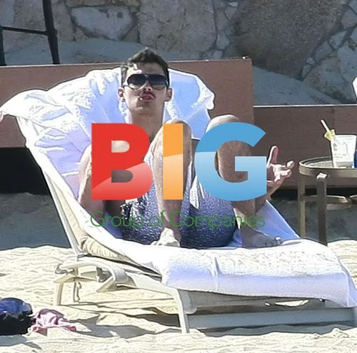 Joe Jonas Enjoys Beach Day in Mexico