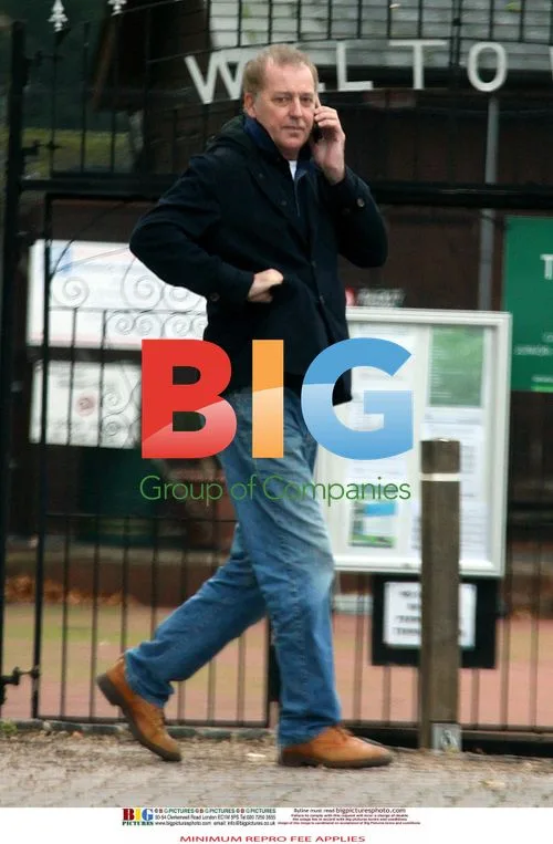 Michael Barrymore Walking Dog in London
