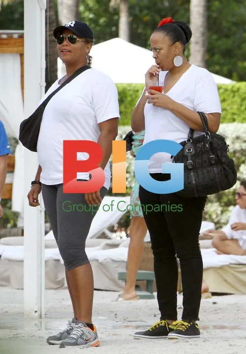 Queen Latifah's Sunny Miami Day