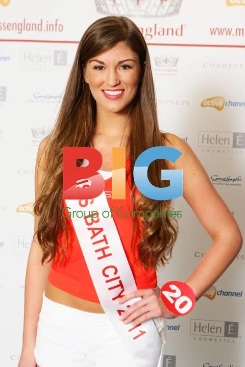 Amy Willerton at Miss England semi-finals 2011