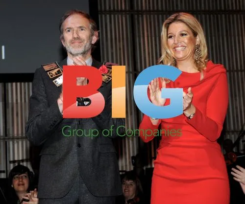 Princess Maxima and Anton Corbijn at Prince Bernhard Culture Fund Awards