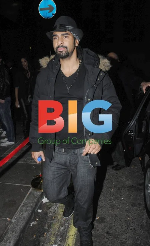 Retired Boxer David Haye at Mayfair Club
