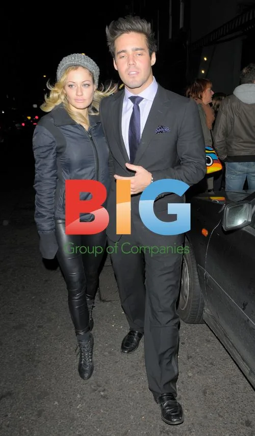 Spencer Matthews at OK! Christmas Party