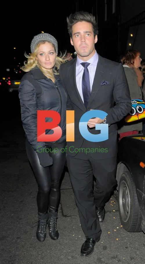 Spencer Matthews at OK! Christmas Party