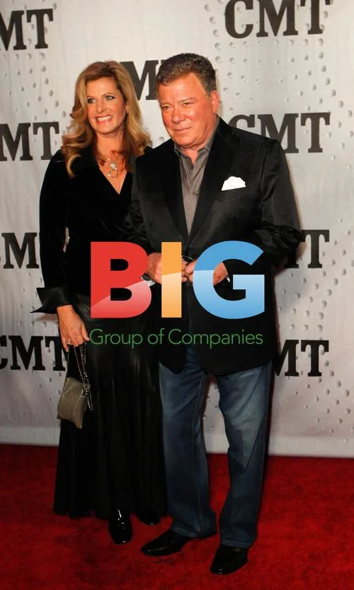 William Shatner and wife Elizabeth on 2011 CMT red carpet