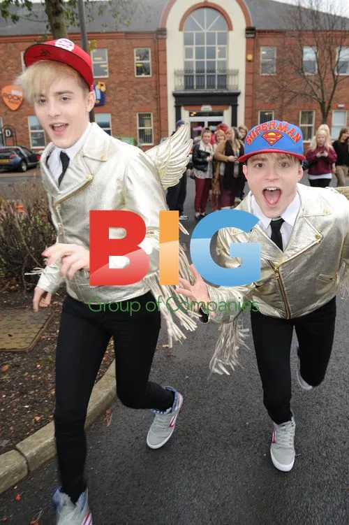 Jedward Visit Real Radio NorthEast
