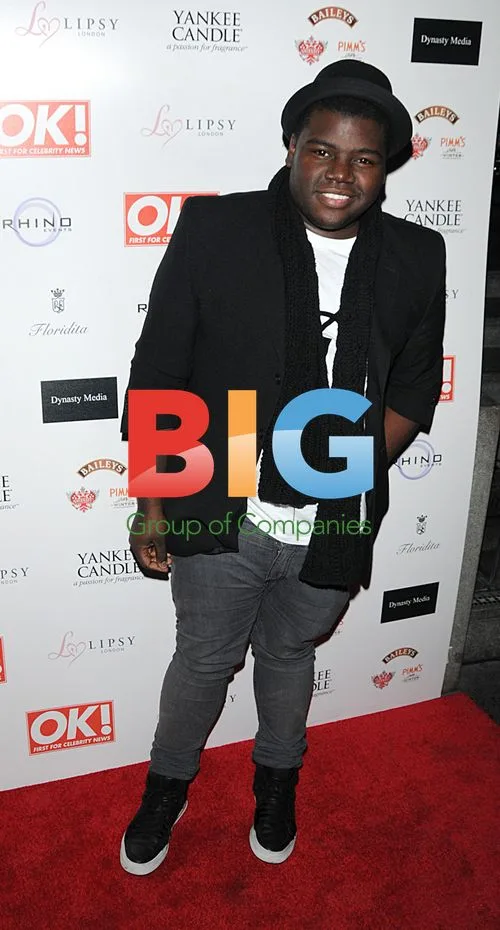 Celebs at OK! Christmas Party