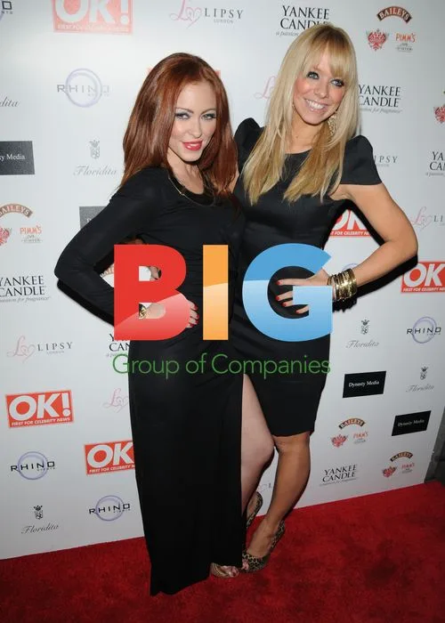 Celebs at OK! Christmas Party
