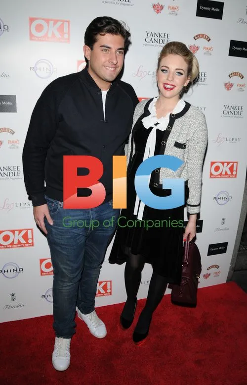 Celebs at OK! Christmas Party