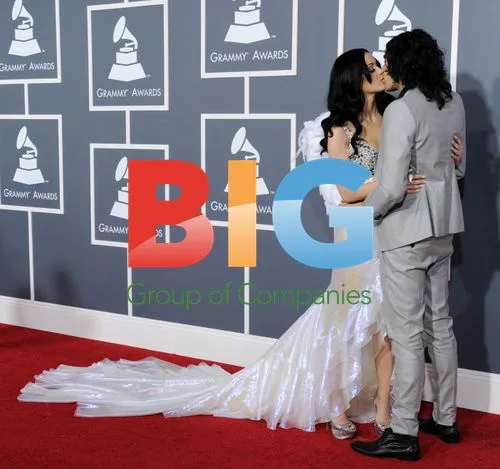 Katy Perry and Russell Brand at 53rd Grammys